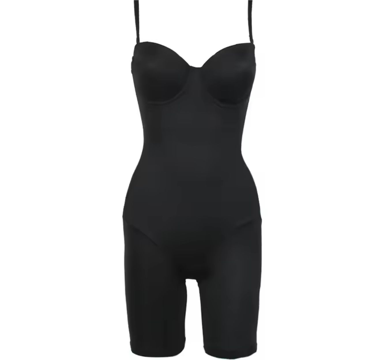 DOUBLE LAYERED SHAPEWEAR BODYSUIT WITH UNDERWIRED BRA