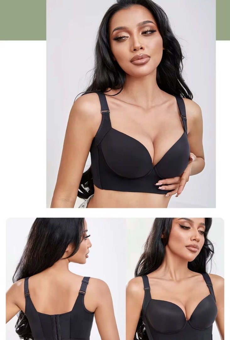 BLACK COMFORTABLE BRA