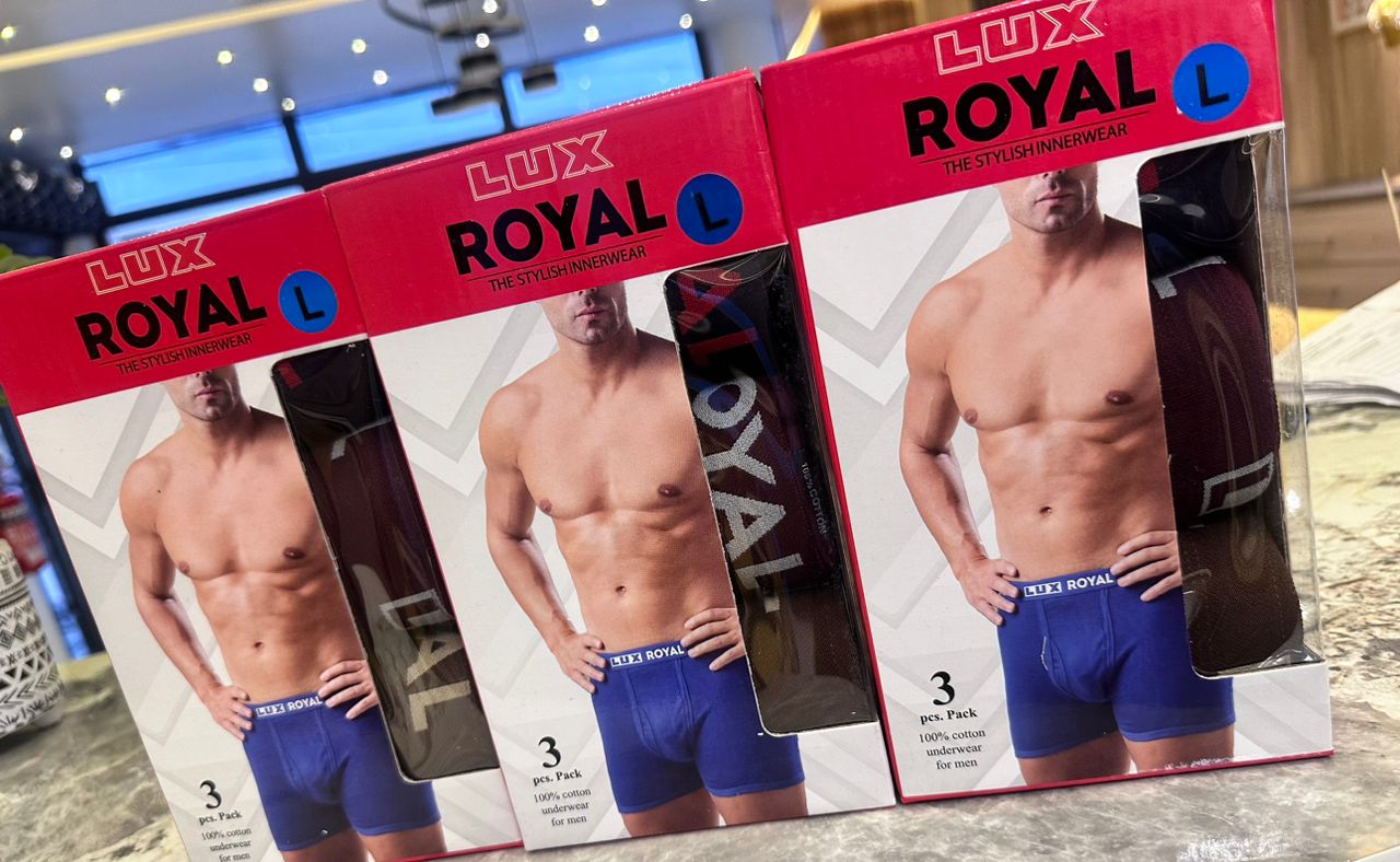 3IN1 LUX ROYAL COTTON BOXERS