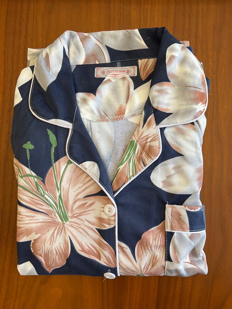 FEMALE COTTON PYJAMAS WITH TROUSERS