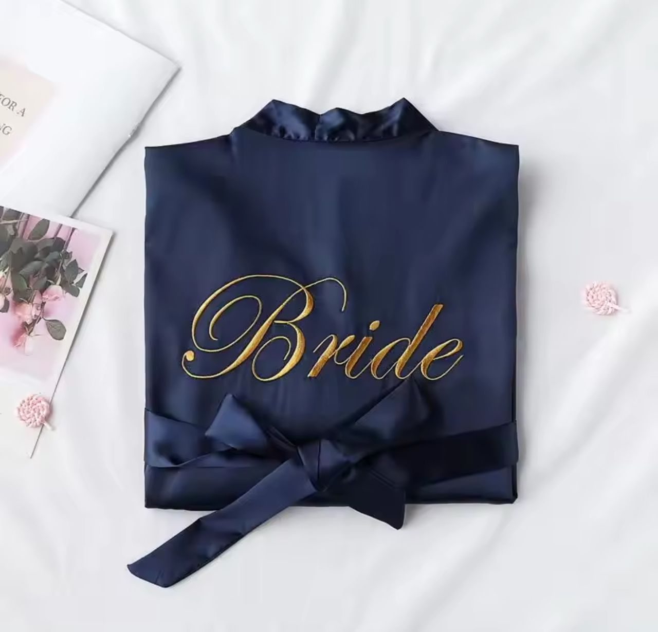 CUSTOMIZED BRIDAL ROBES WITH INNER