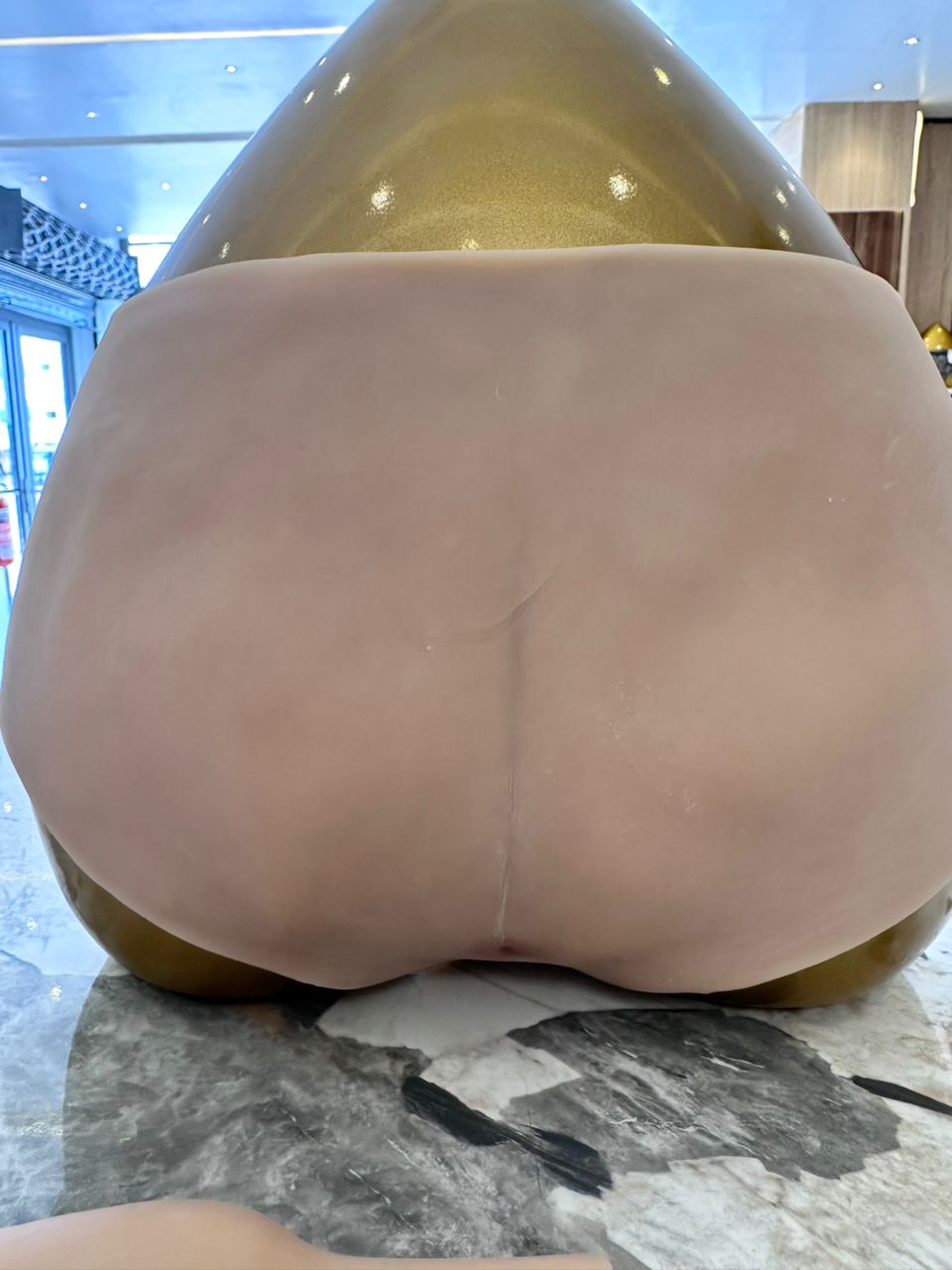 CROSS LOVE FEMALE AND MALE REALISTIC PENETRABLE WEARABLE SILICON CROPPED PANTS WITH VAGINA,BUTT &amp