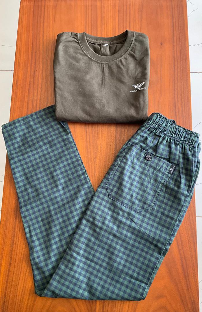 COTTON SHORT SLEEVE PYJAMAS 