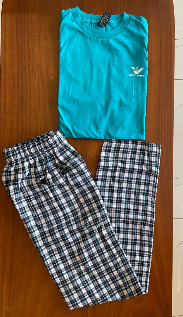 COTTON SHORT SLEEVE PYJAMAS 