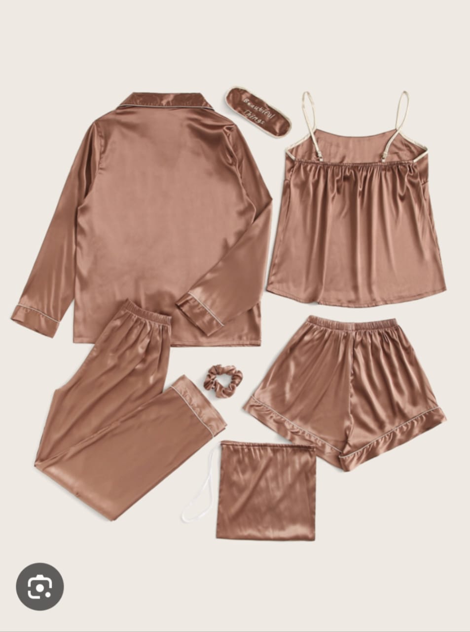 satin set pyjamas-luxe