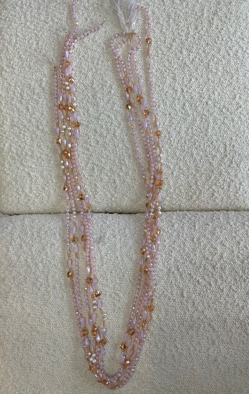 crystal waist beads size 4