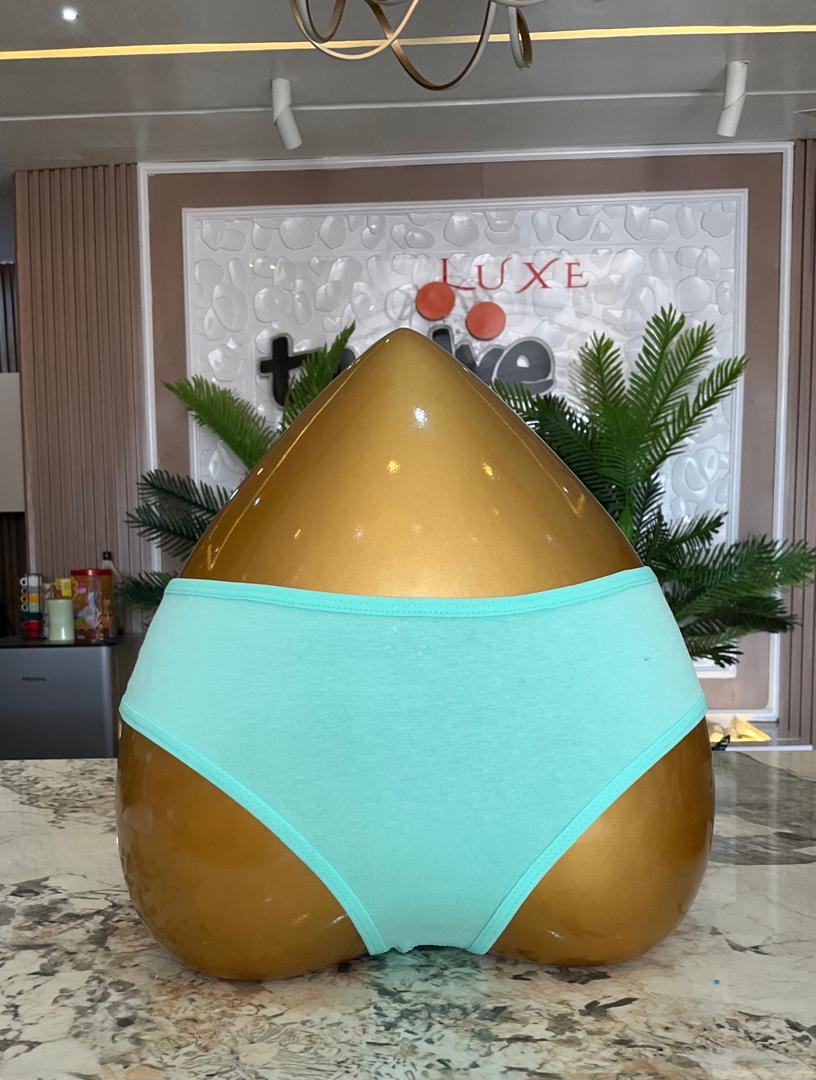 crystal lace/cotton pants