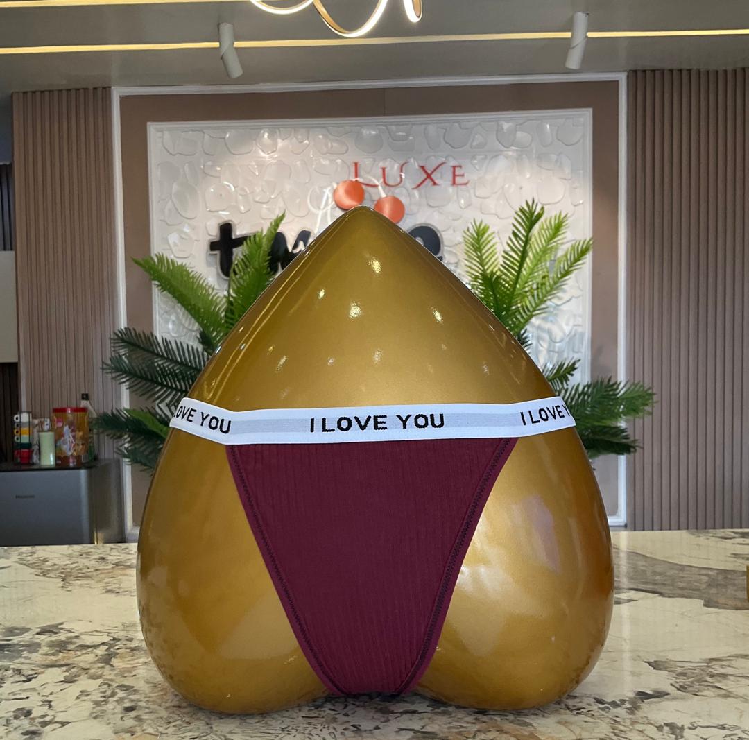 LOVE COTTON THONG PANTS