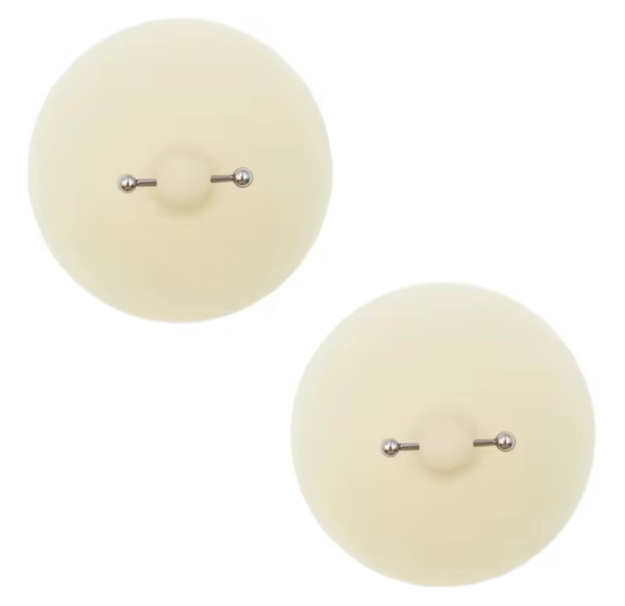 nipple cover with piercings