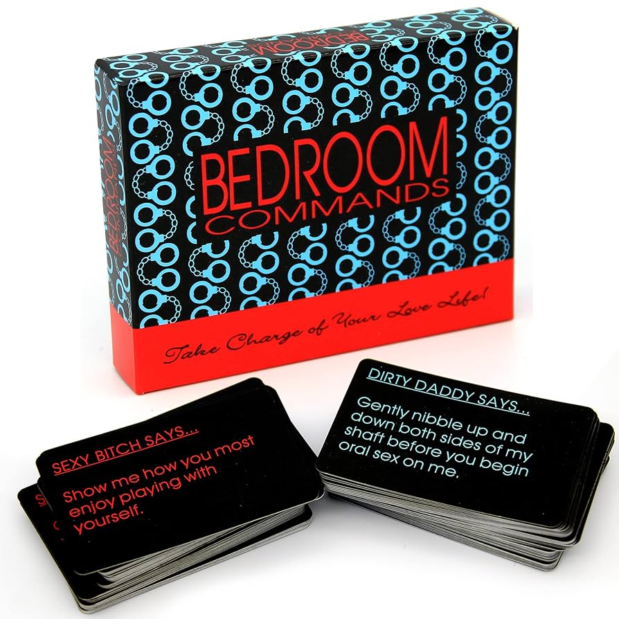 bedroom commands cards