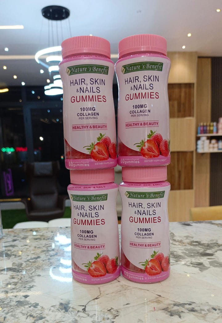 gummies-Nature's Benefit (strawberry)60gummies