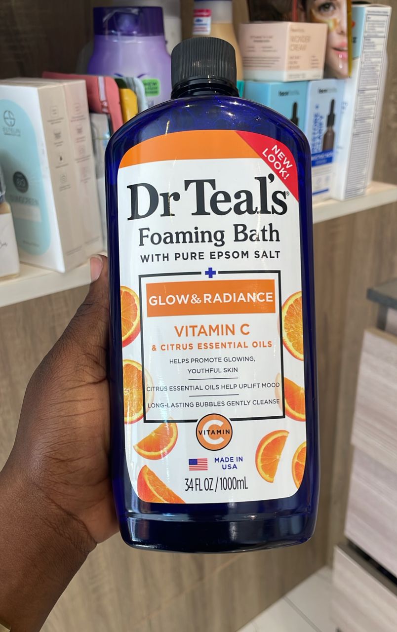 Dr teals Glow and Radiance Vitamin C body wash