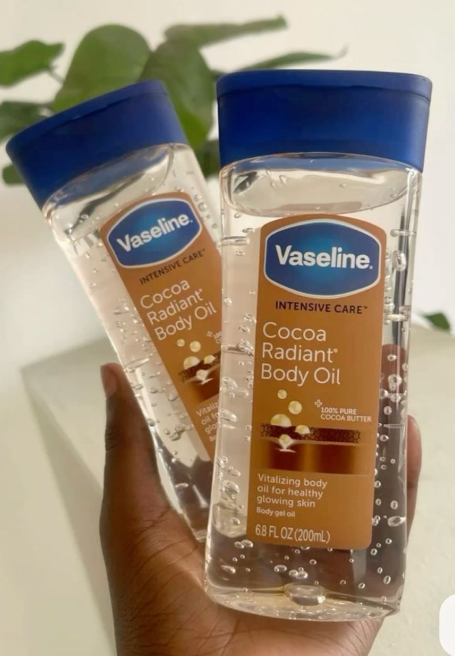 vaseline cocoa radiant Body oil