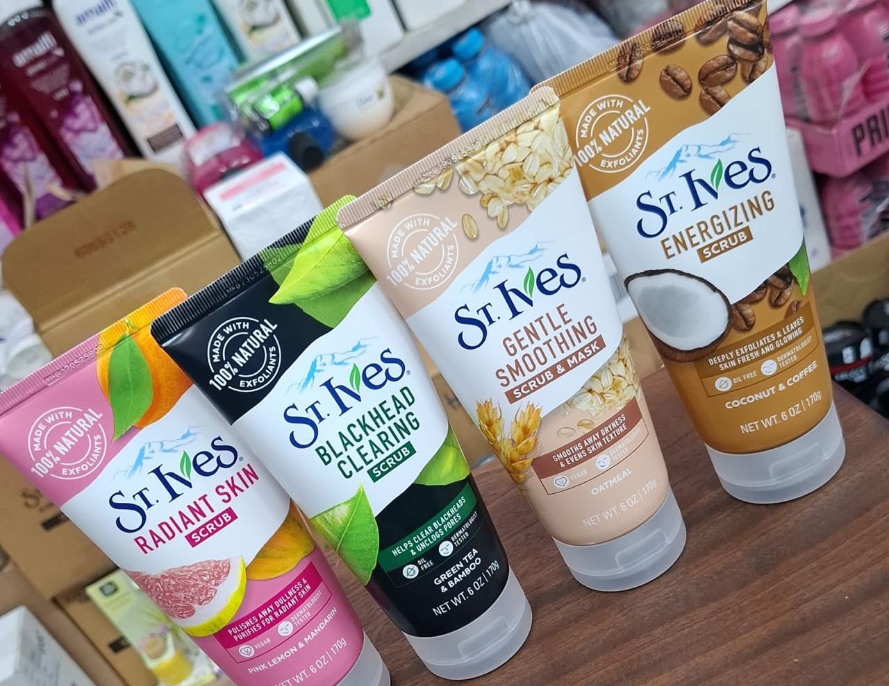 st. Ives skin scrub