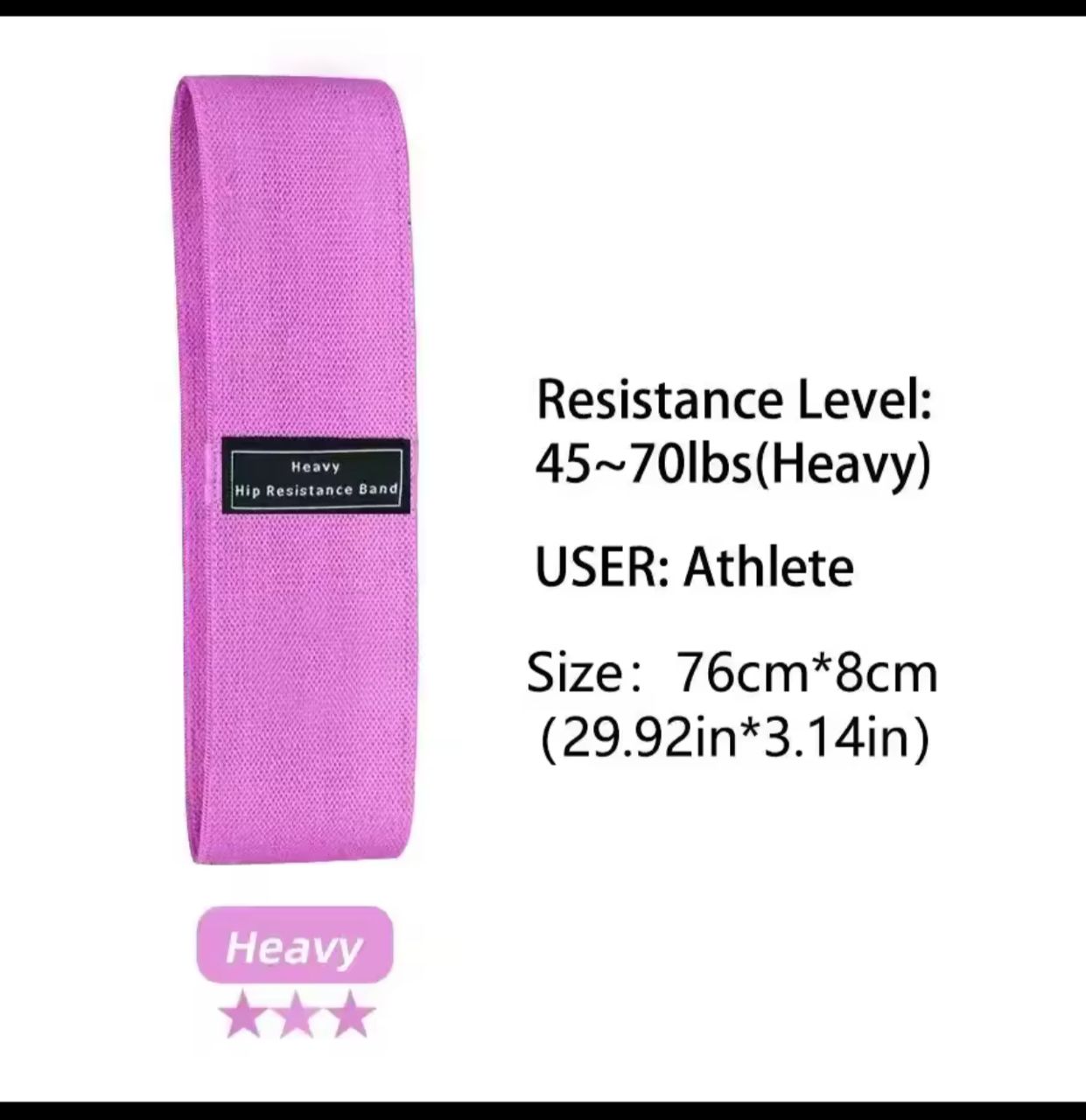 Hip Resistance Band-Heavy