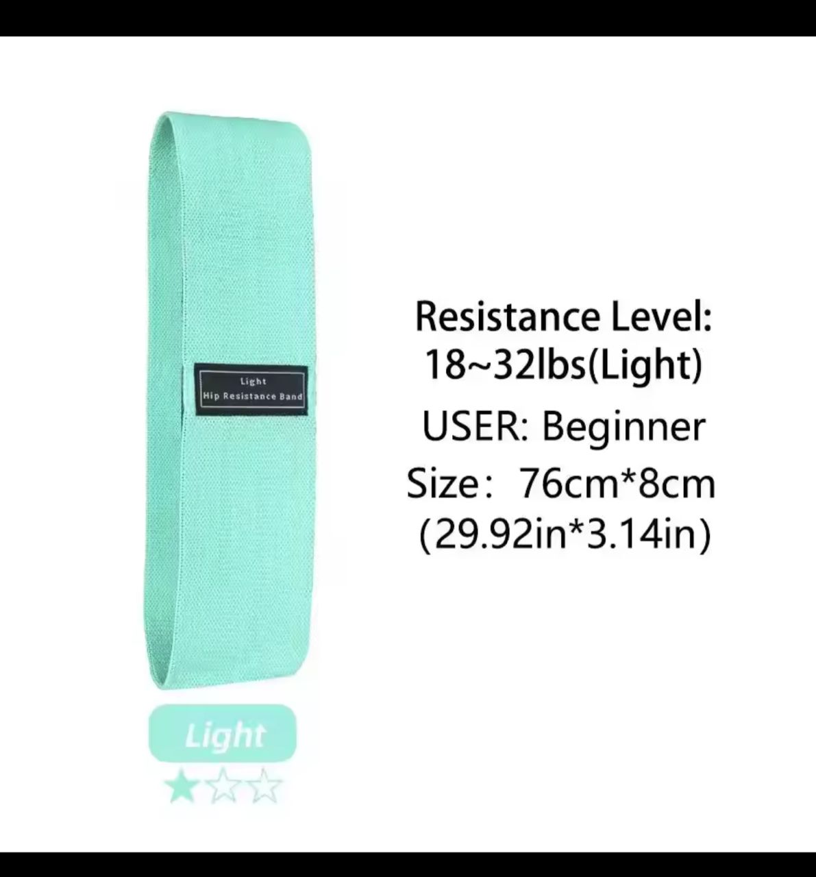 Hip Resistance Band-Light