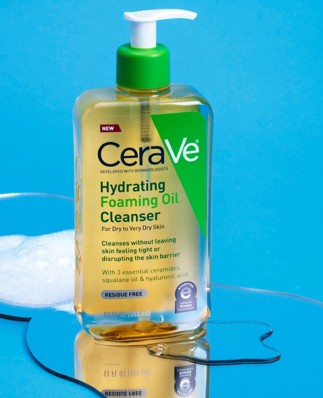 CeraVe Hydrating Foaming Oil Cleanser