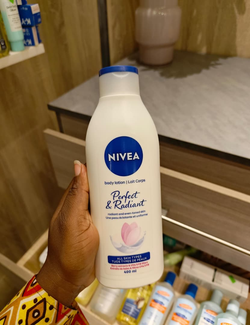Nivea Perfect & Radiant body lotion