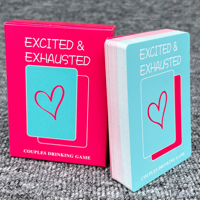 Excited & Exhahusted cards