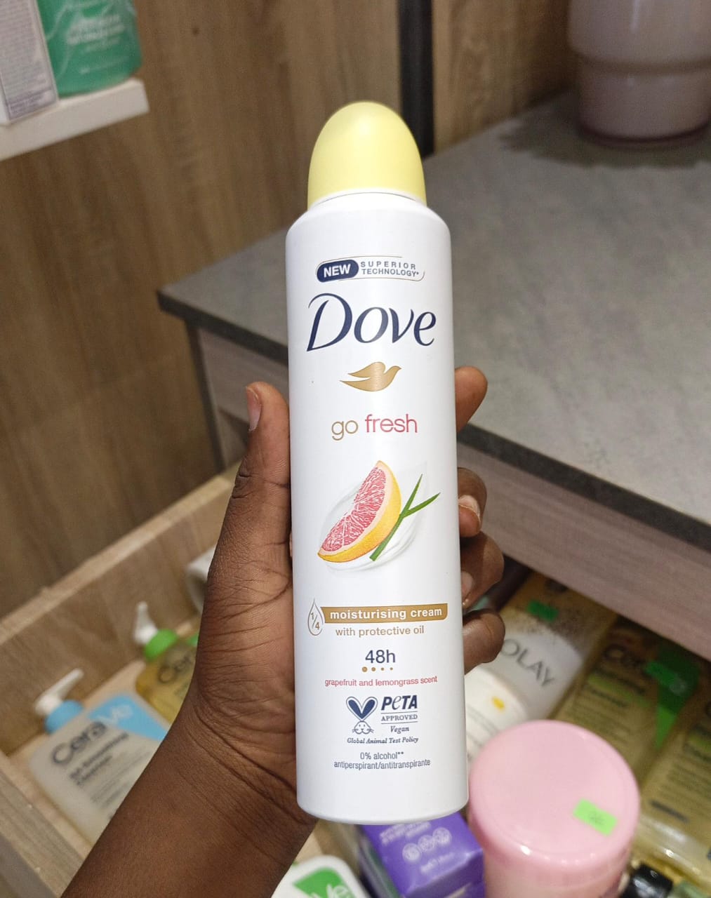 Dove Deodorant spray