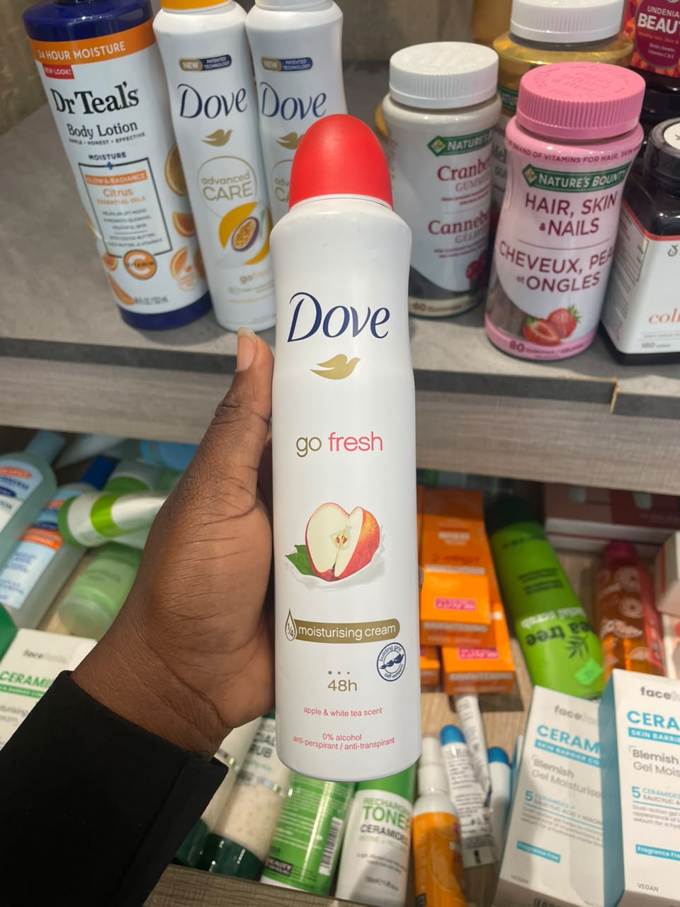 Dove Deodorant spray
