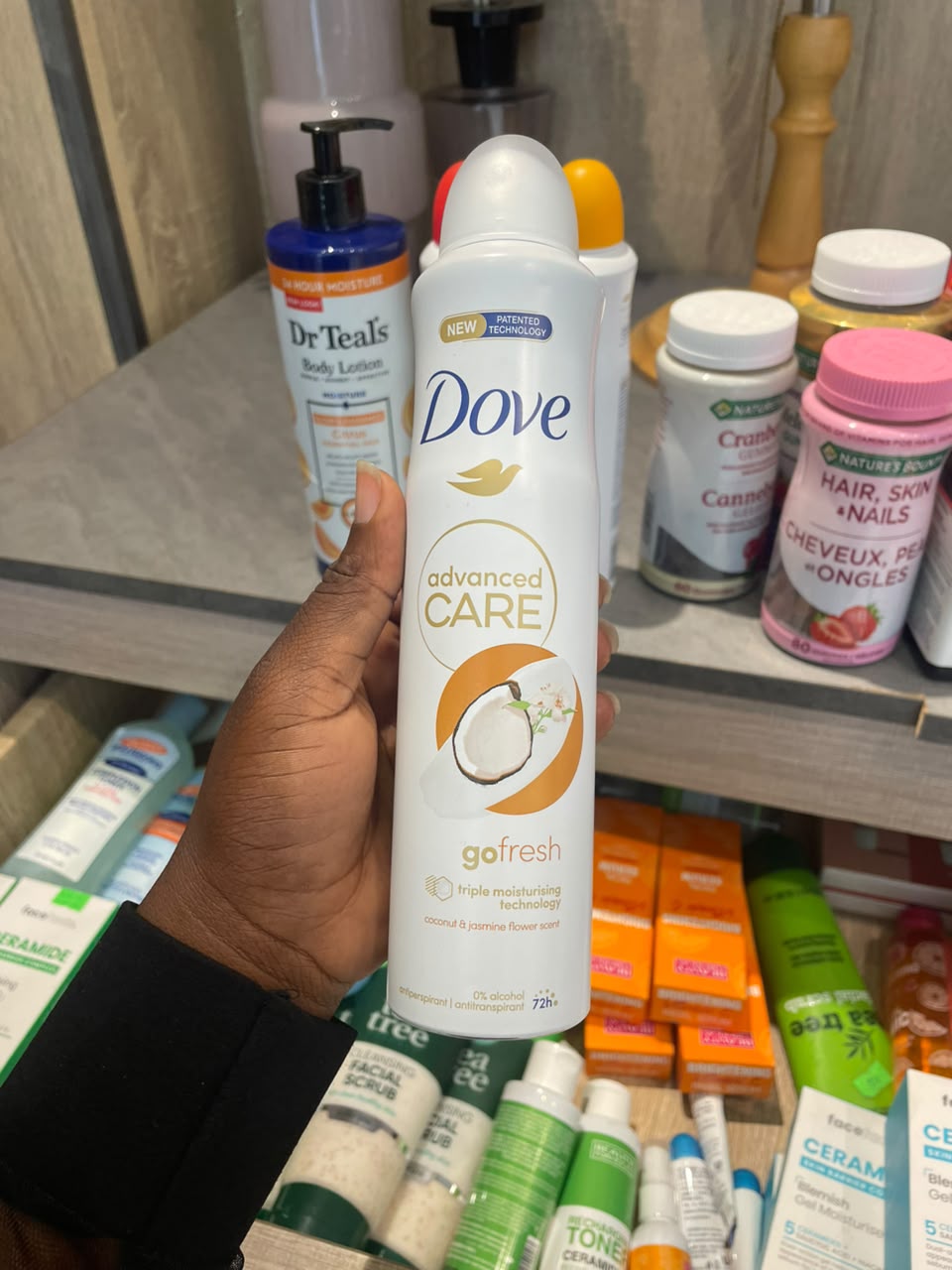 Dove Deodorant spray