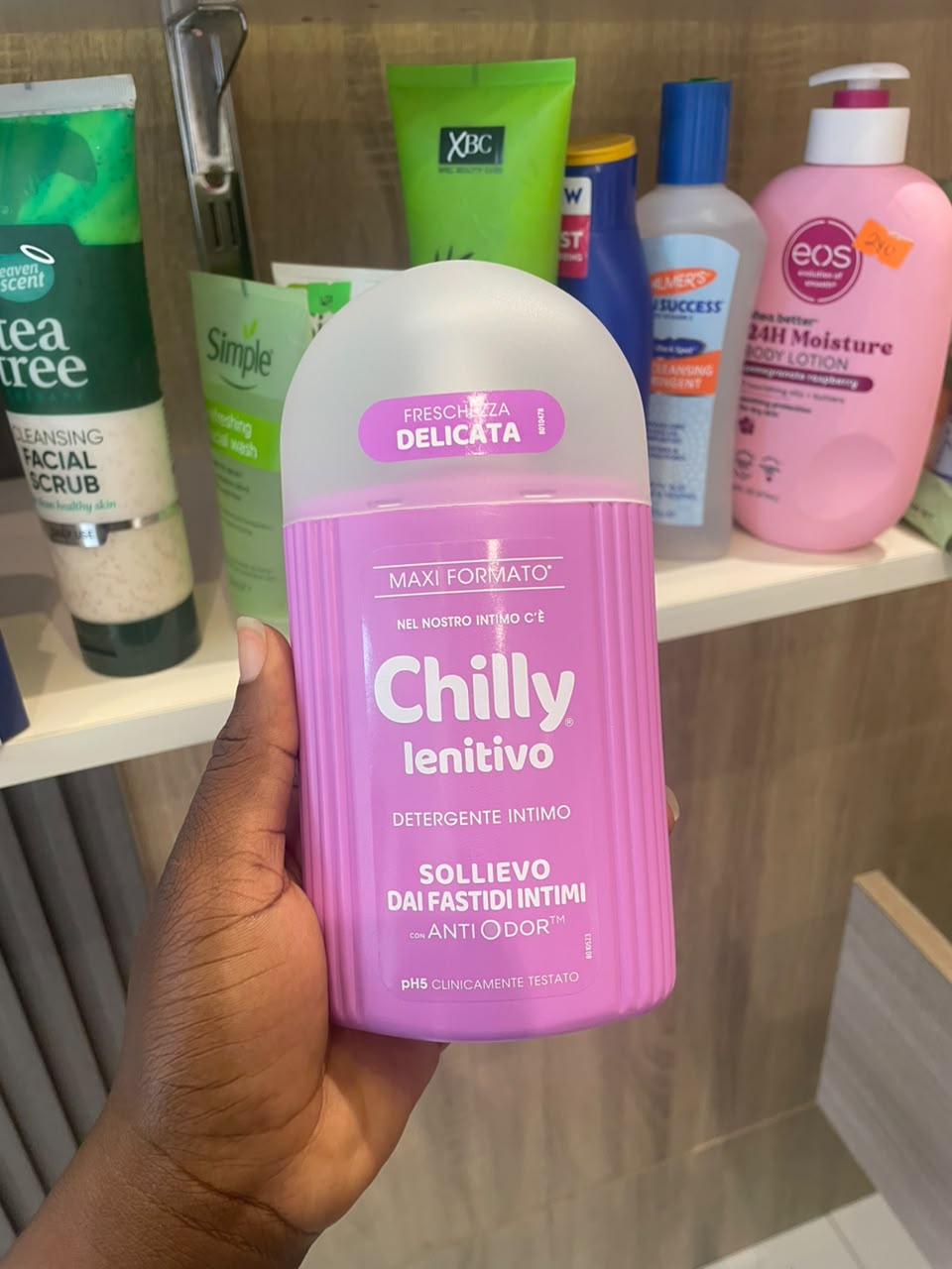 CHILLY INTIMATE GEL WASH (300MLs)
