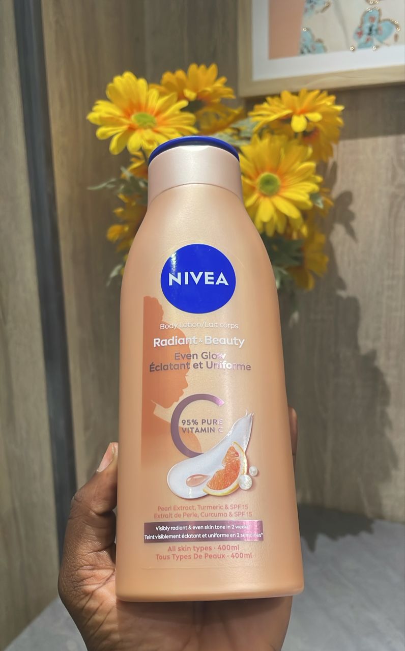 Nivea Radiant & Beauty body lotion