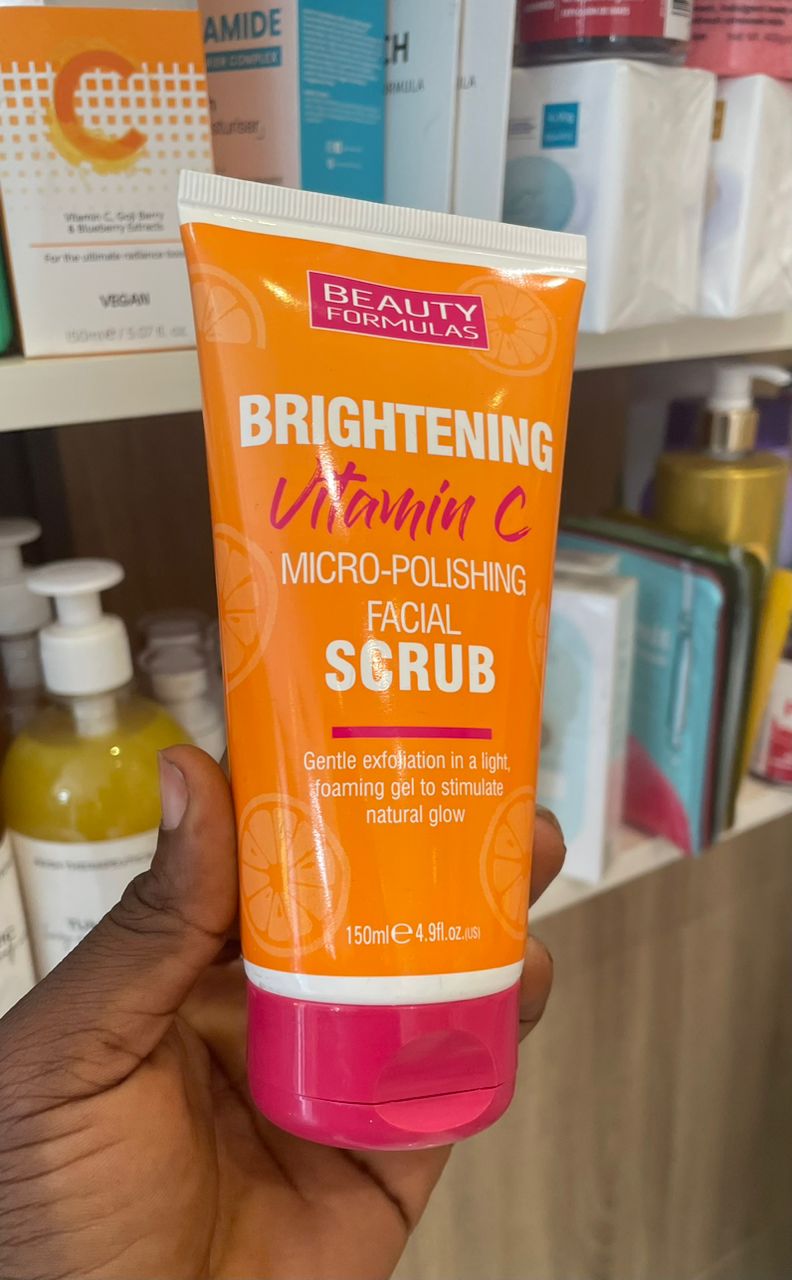 Beauty Formula Brightening Vitamin C Facial Scrub