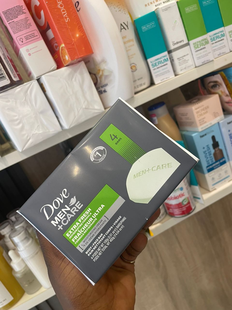 Dove Men Bar Soap(4Bars)