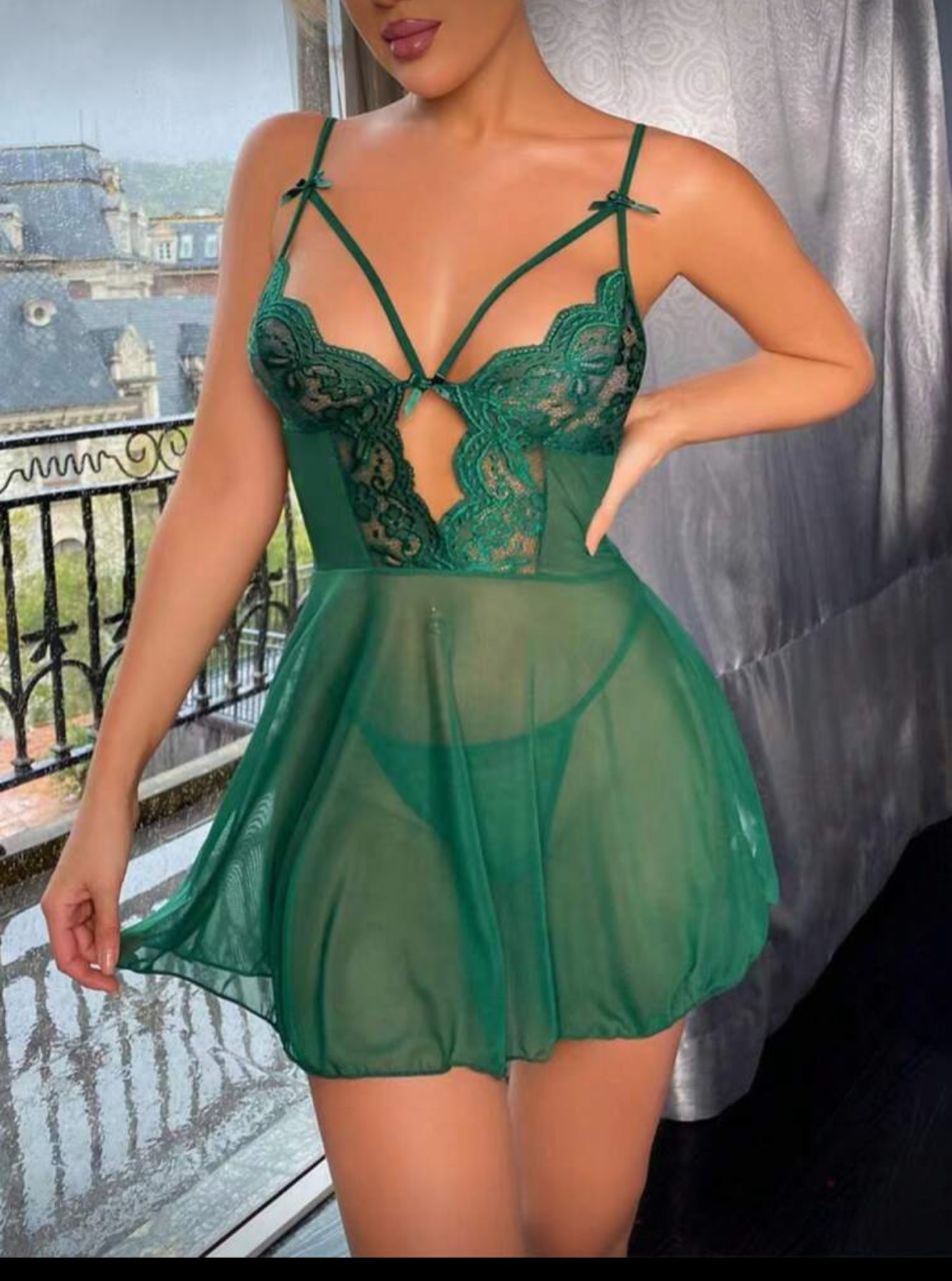 Babydoll Sexy Mesh Lingerie