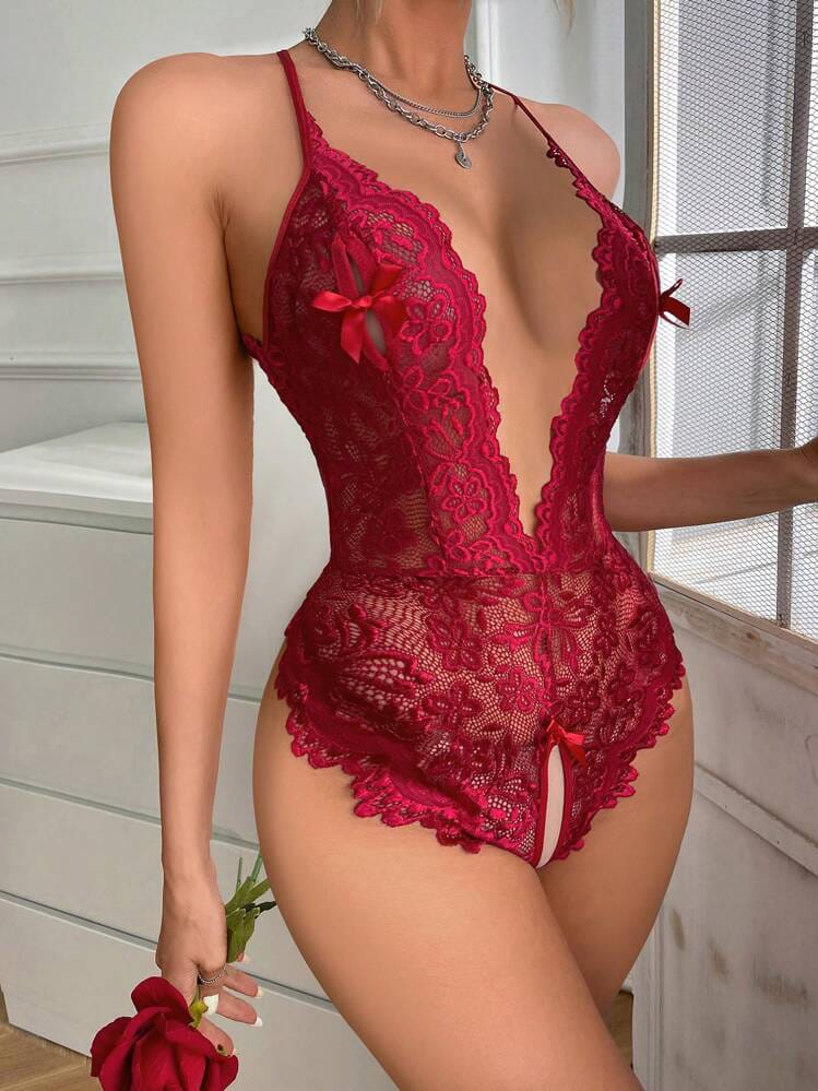 Babydoll Lace Bodysuit lingeries