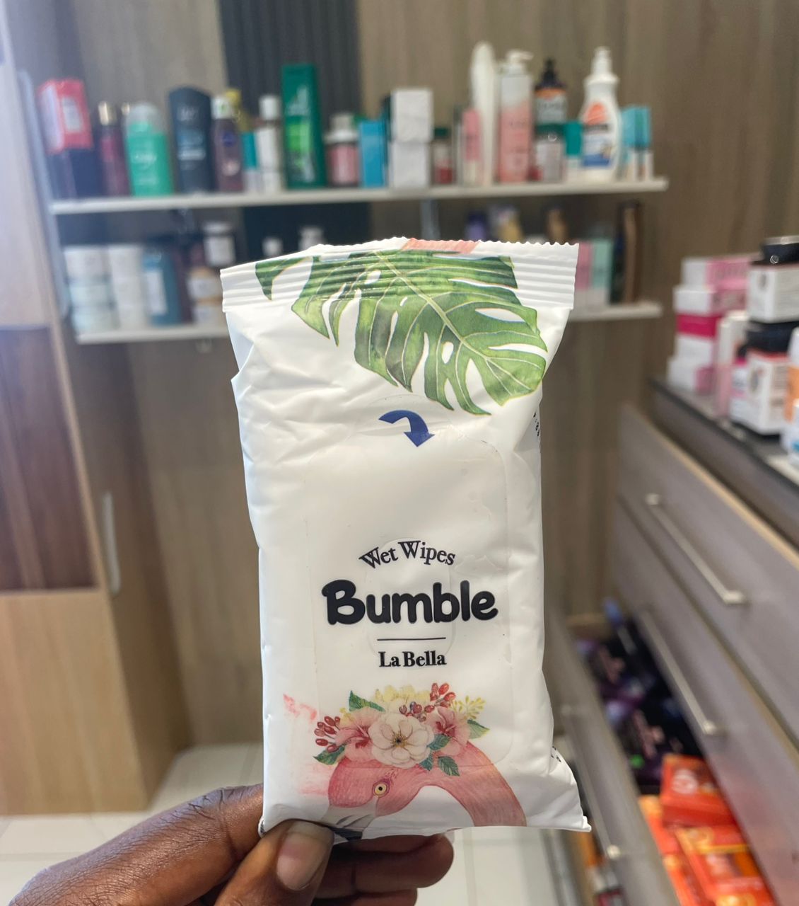 Bumble pocket wipes