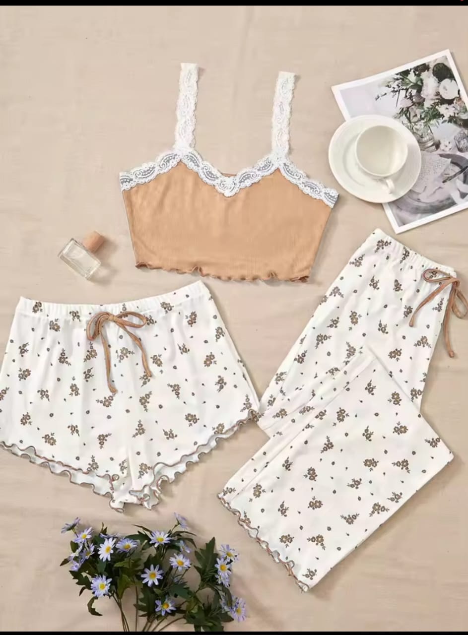 3pieces of heart loungewear