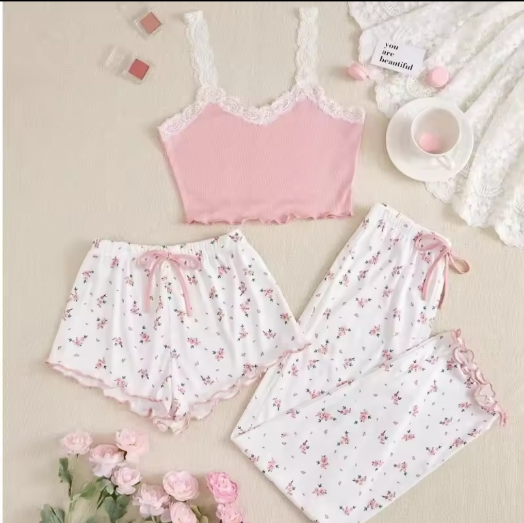 3pieces of heart loungewear